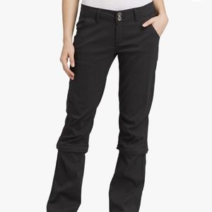 PrAna Halle Convertible Pant, Black